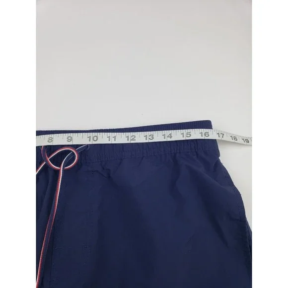 Tommy Hilfiger Mens Swim Trunks Size Large Color NavyBlue QuickDry Elastic Waist - Picture 5 of 8